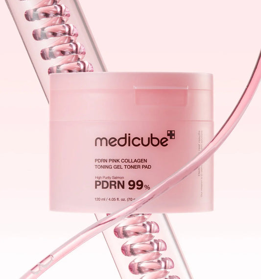 Medicube PDRN Pink Collagen Toning Gel Toner Pad