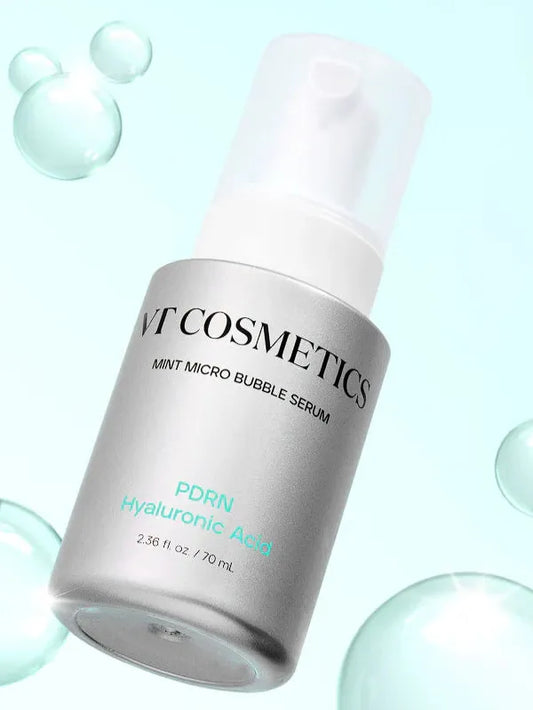 VT PDRN Hyaluronic Acid Mint Micro Bubble Serum