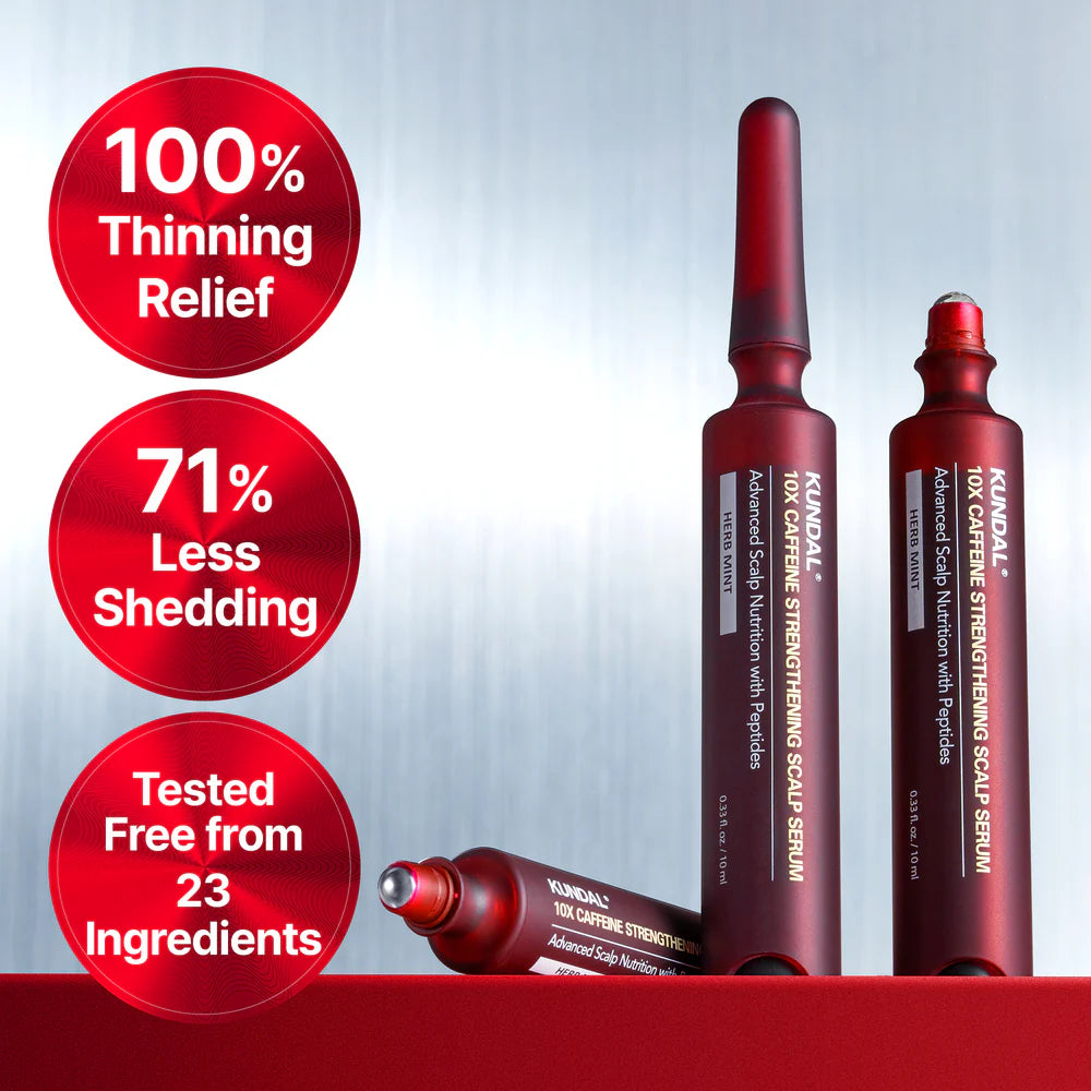 KUNDAL 10X Caffeine Strengthening Scalp Serum