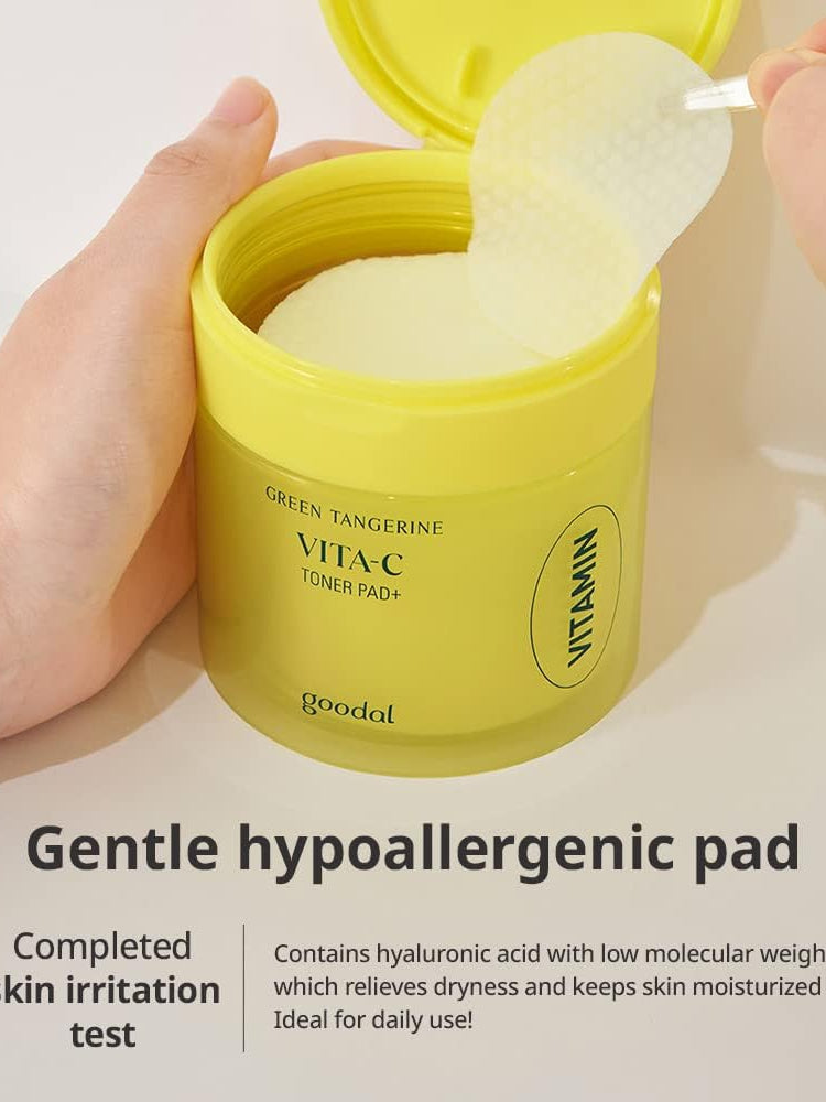 Goodal Green Tangerine Vita C Toner Pad