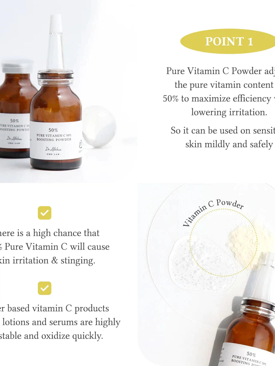 Dr. Althea Pure Vitamin C 50% Boosting Powder