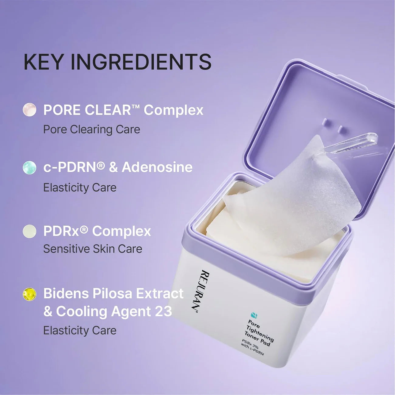 REJURAN Pore Tightening Toner Pad
