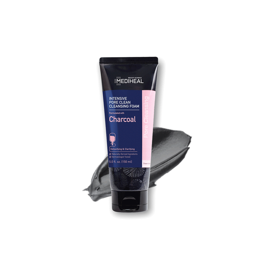 MEDIHEAL Charcoal Intensive Pore Clean Cleansing Foam