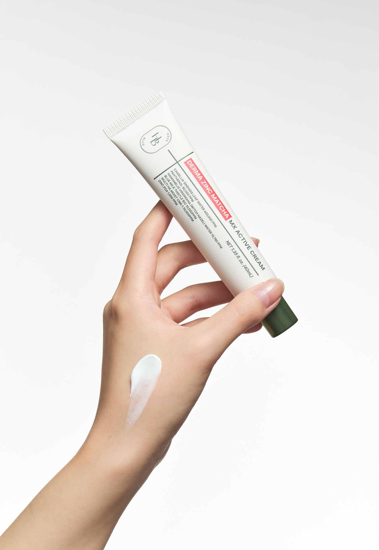 HEVEBLUE Derma Zinc Matcha MX Active Cream