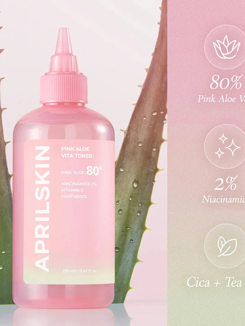 ** BOGO **  APRILSKIN Pink Aloe Vita Toner