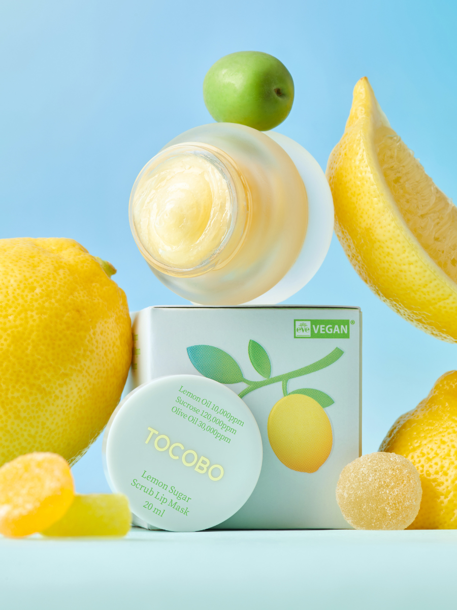 TOCOBO Lemon Sugar Scrub Lip Mask