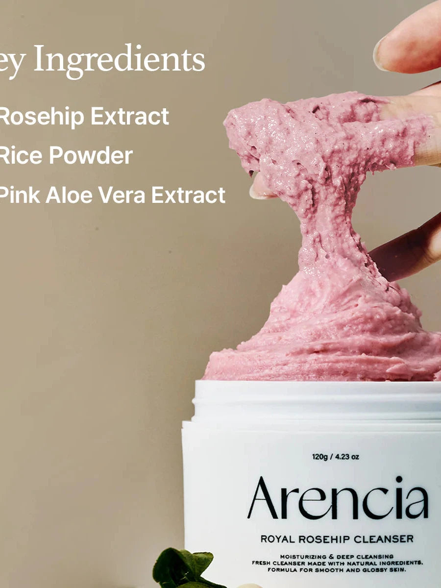 ARCENIA Fresh Royal Rosehip Mochi Cleanser