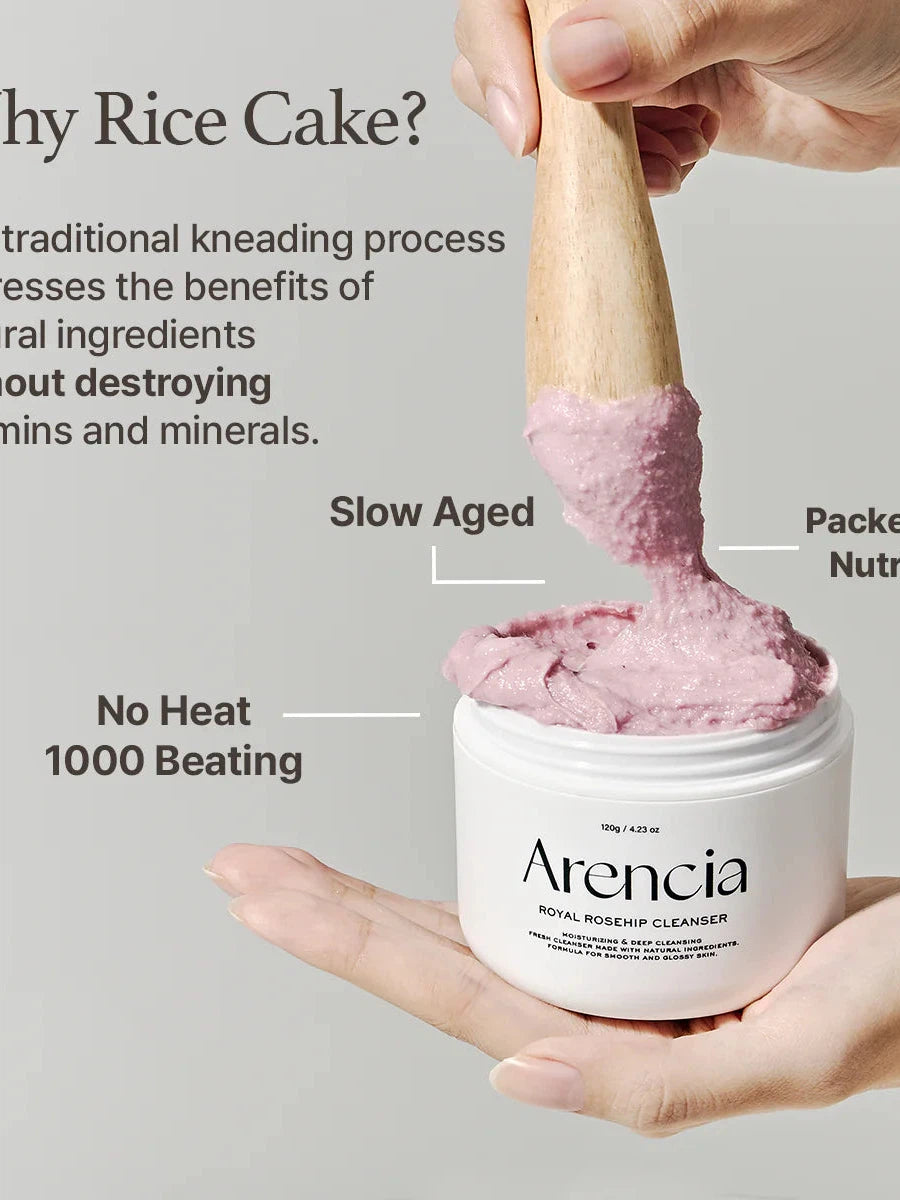 ARCENIA Fresh Royal Rosehip Mochi Cleanser