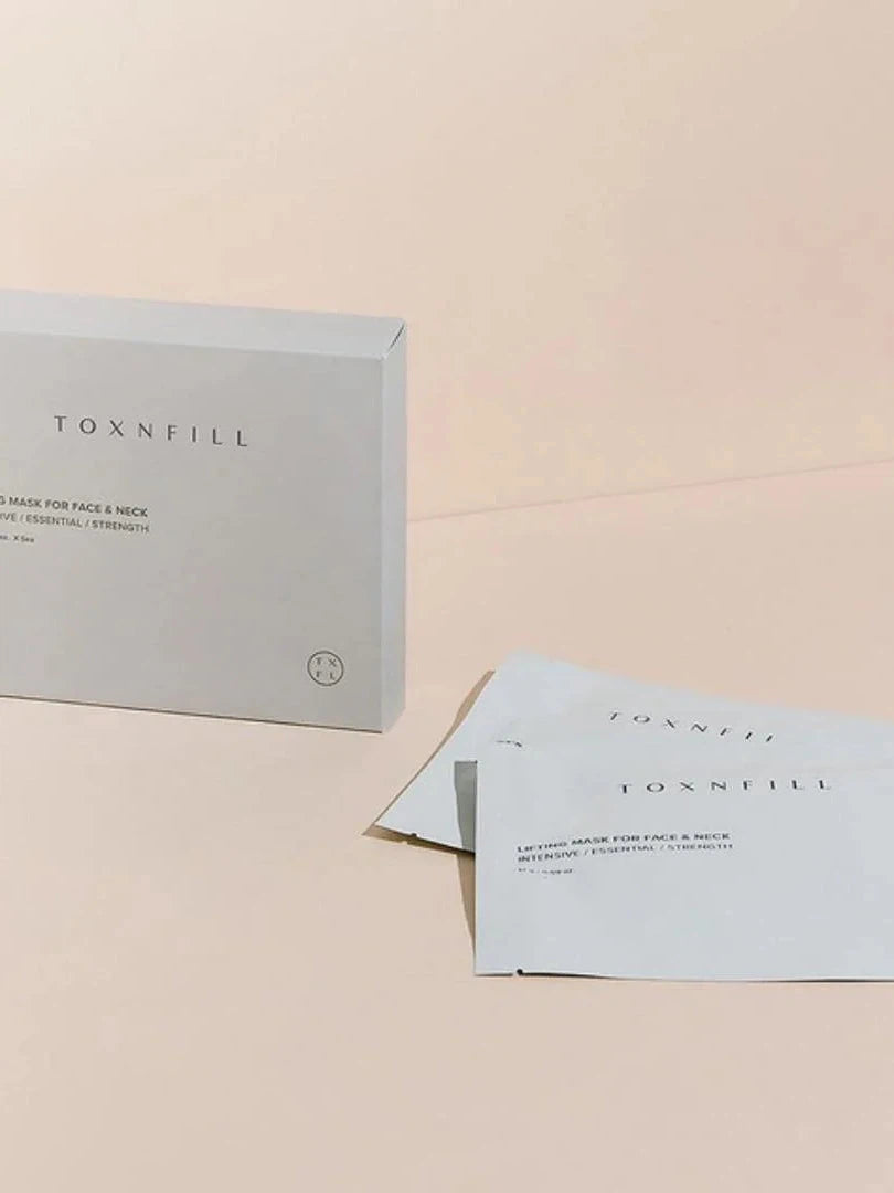 TOXNFILL Lifting Sheet Mask for Face and Neck