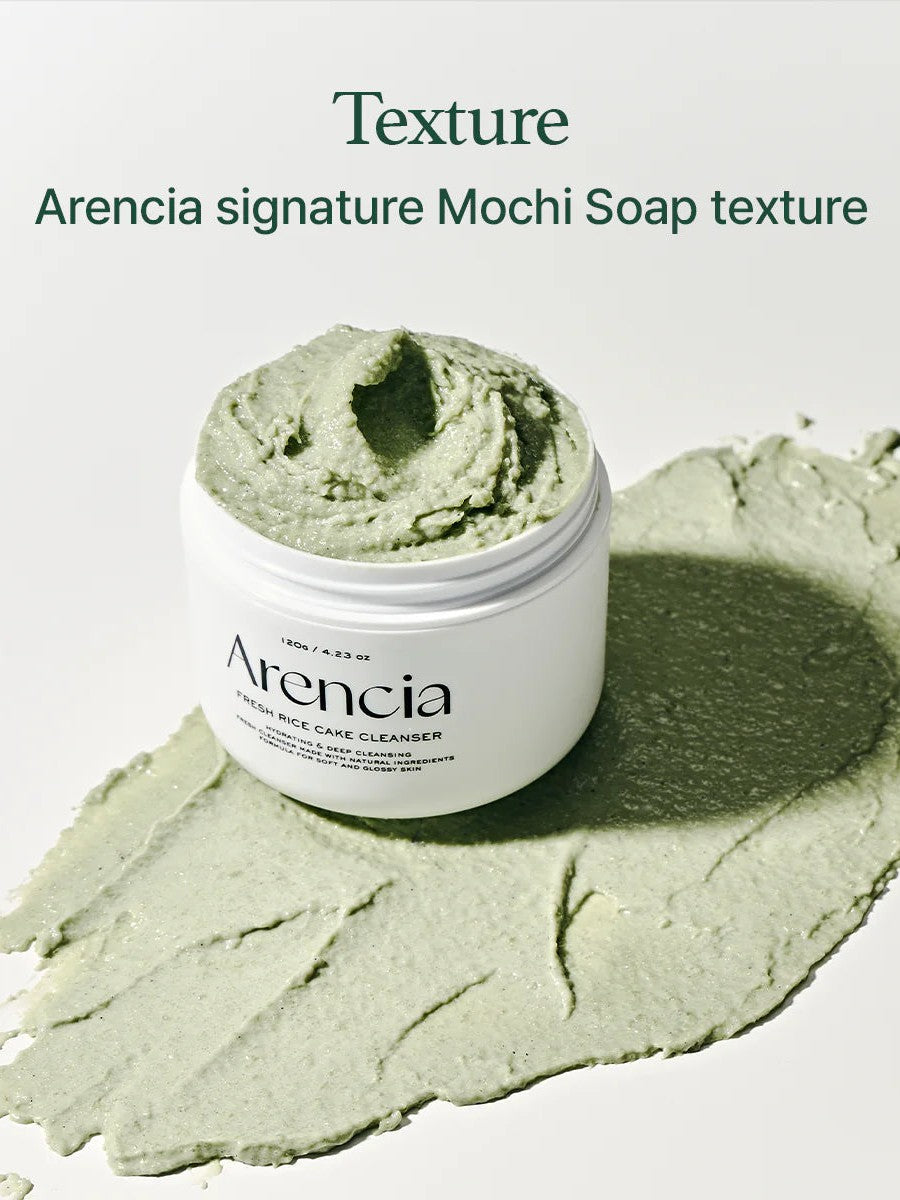 ARCENIA Fresh Green Rice Mochi Cleanser