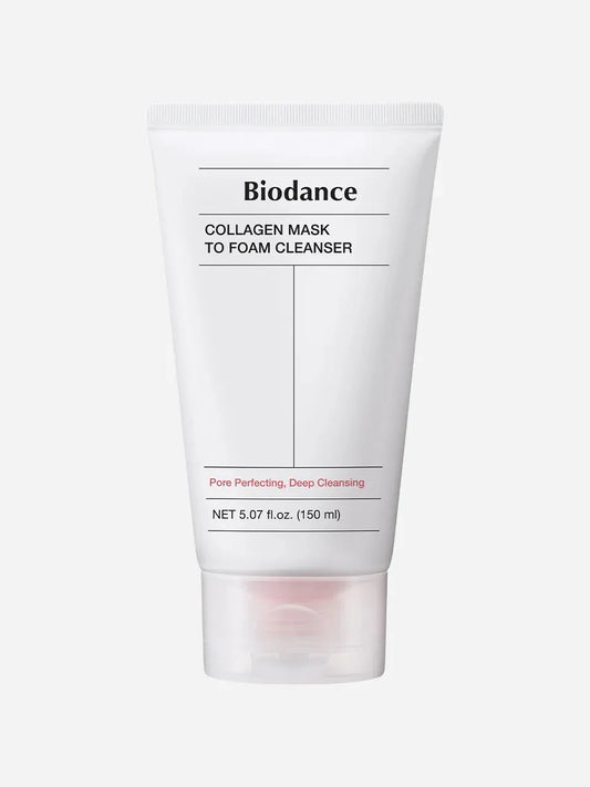 Biodance Collagen Mask to Foam Cleanser
