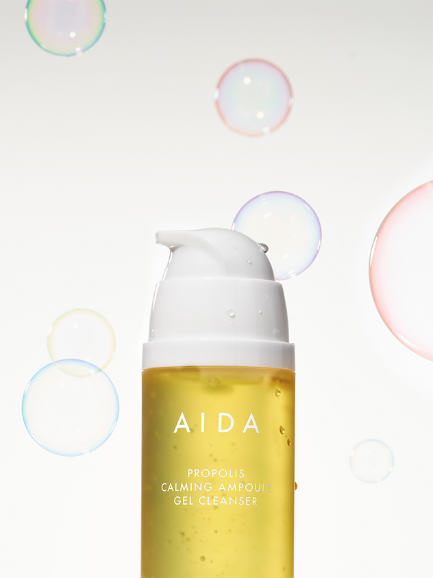 AIDA Propolis Calming Ampoule Gel Cleanser