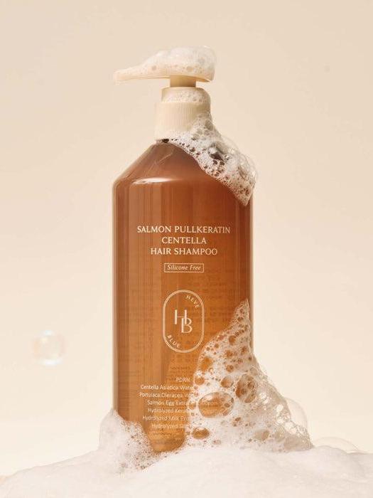 HEVEBLUE Salmon Pullkeratin Centella Hair Shampoo