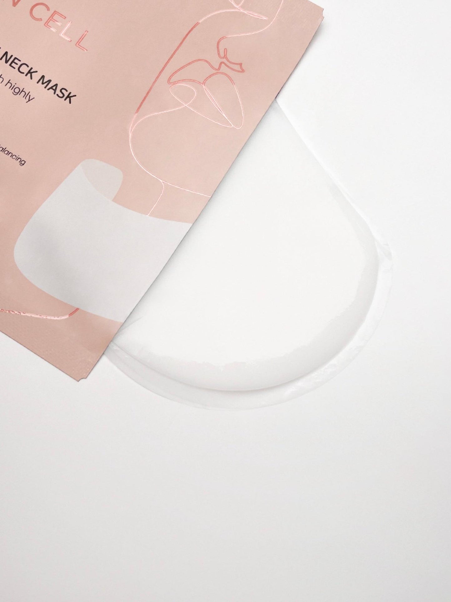 BLANC DUBU Nuborn Cell Hydrogel Collagen Neck Mask