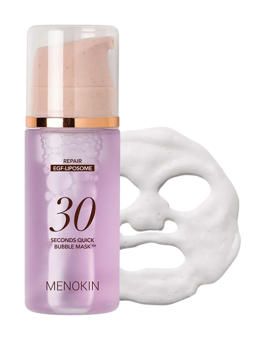Menokin 30 Seconds Quick Bubble Mask REPAIR - EGF LIPOSOME
