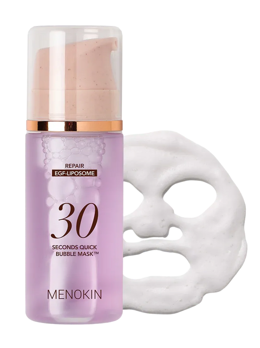 Menokin 30 Seconds Quick Bubble Mask REPAIR - EGF LIPOSOME