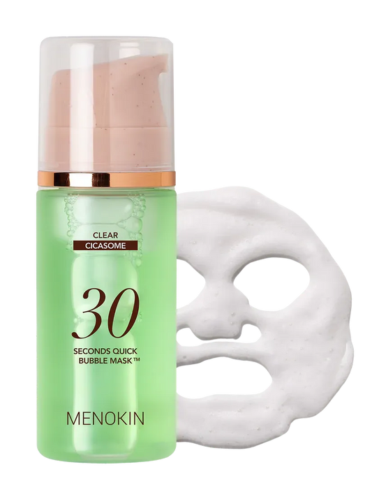 Menokin 30 Seconds Quick Bubble Mask CLEAR