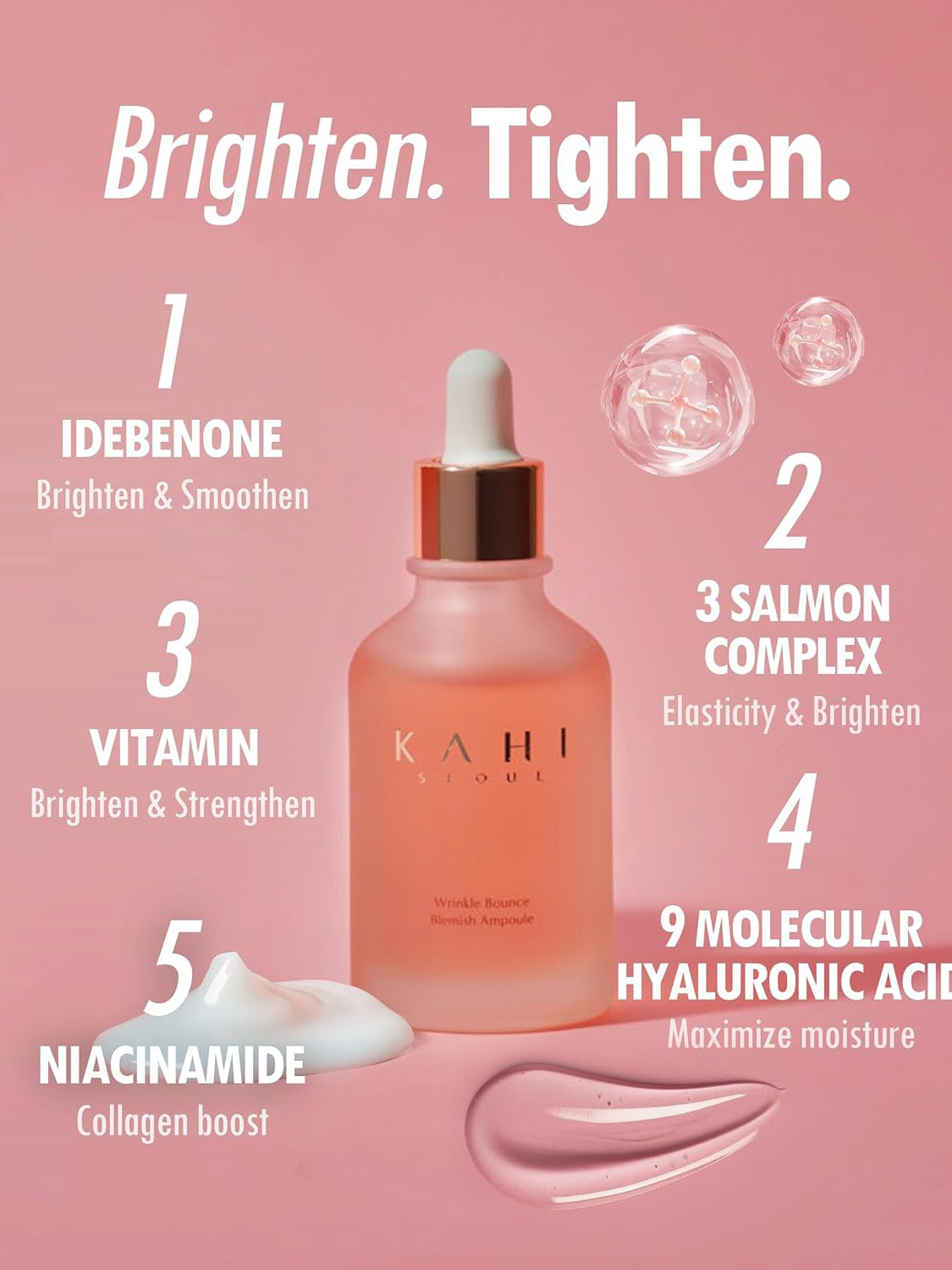 KAHI Seoul Wrinkle Bounce Blemish Ampoule - Song of Skin