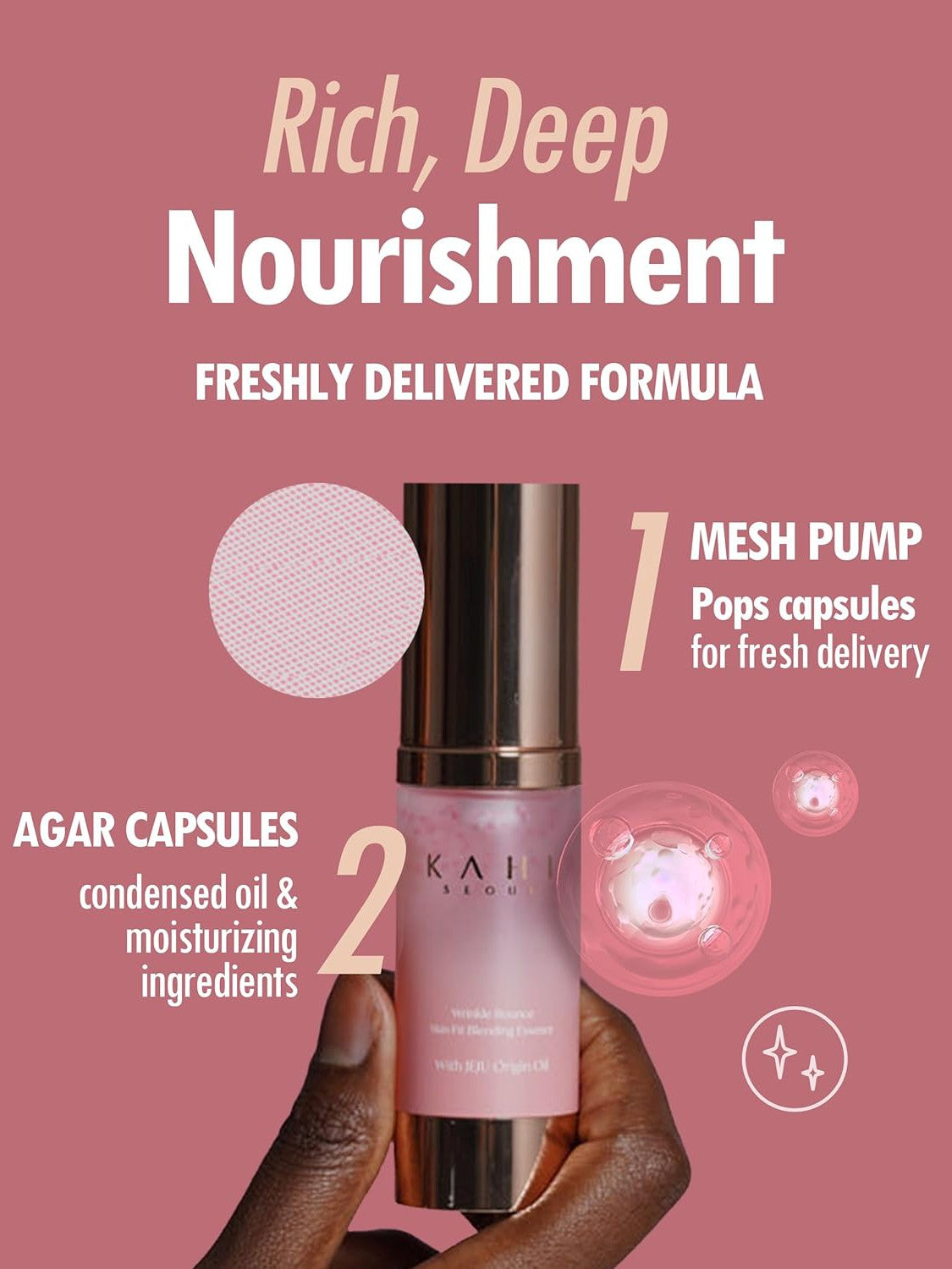 KAHI Seoul Wrinkle Bounce Skin Fit Blending Essence - Song of Skin