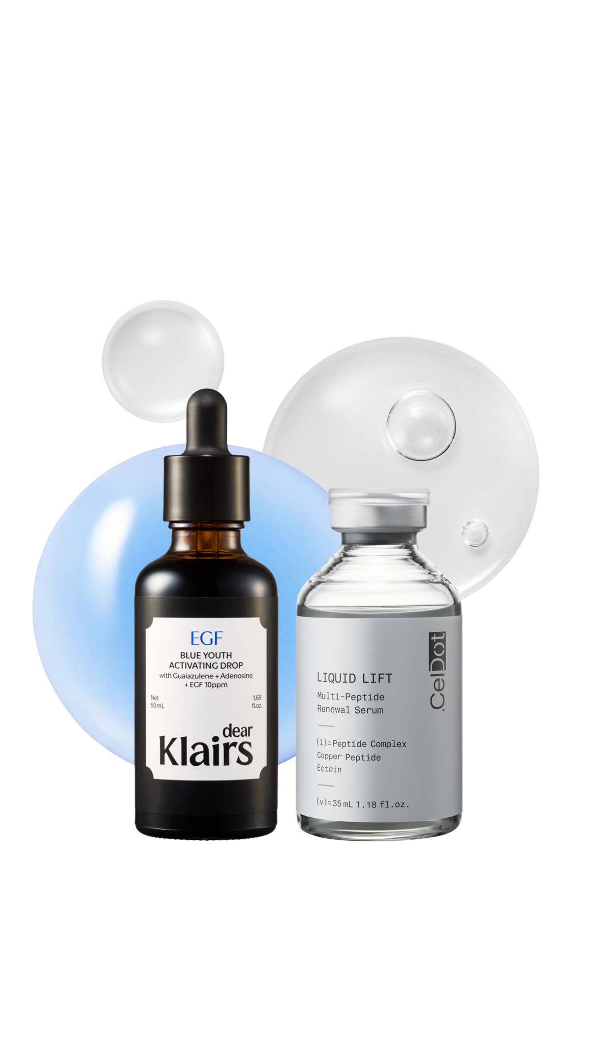 💎 Thank-You Online Perks 💎 Reverse Aging Golden Duo - Dear Klairs EGF Serum & CelDot Lift Multi-Peptide Serum
