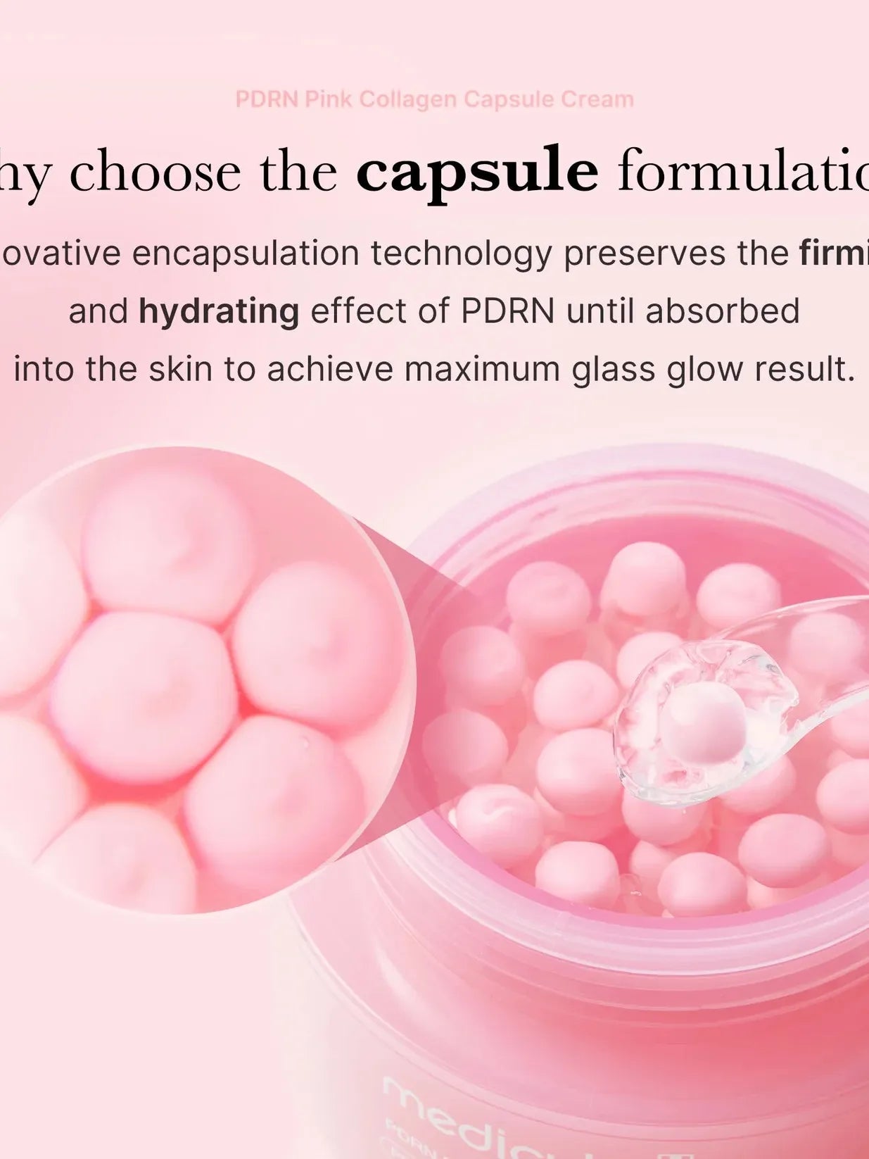 Medicube PDRN Pink Collagen Capsule Cream - Song of Skin