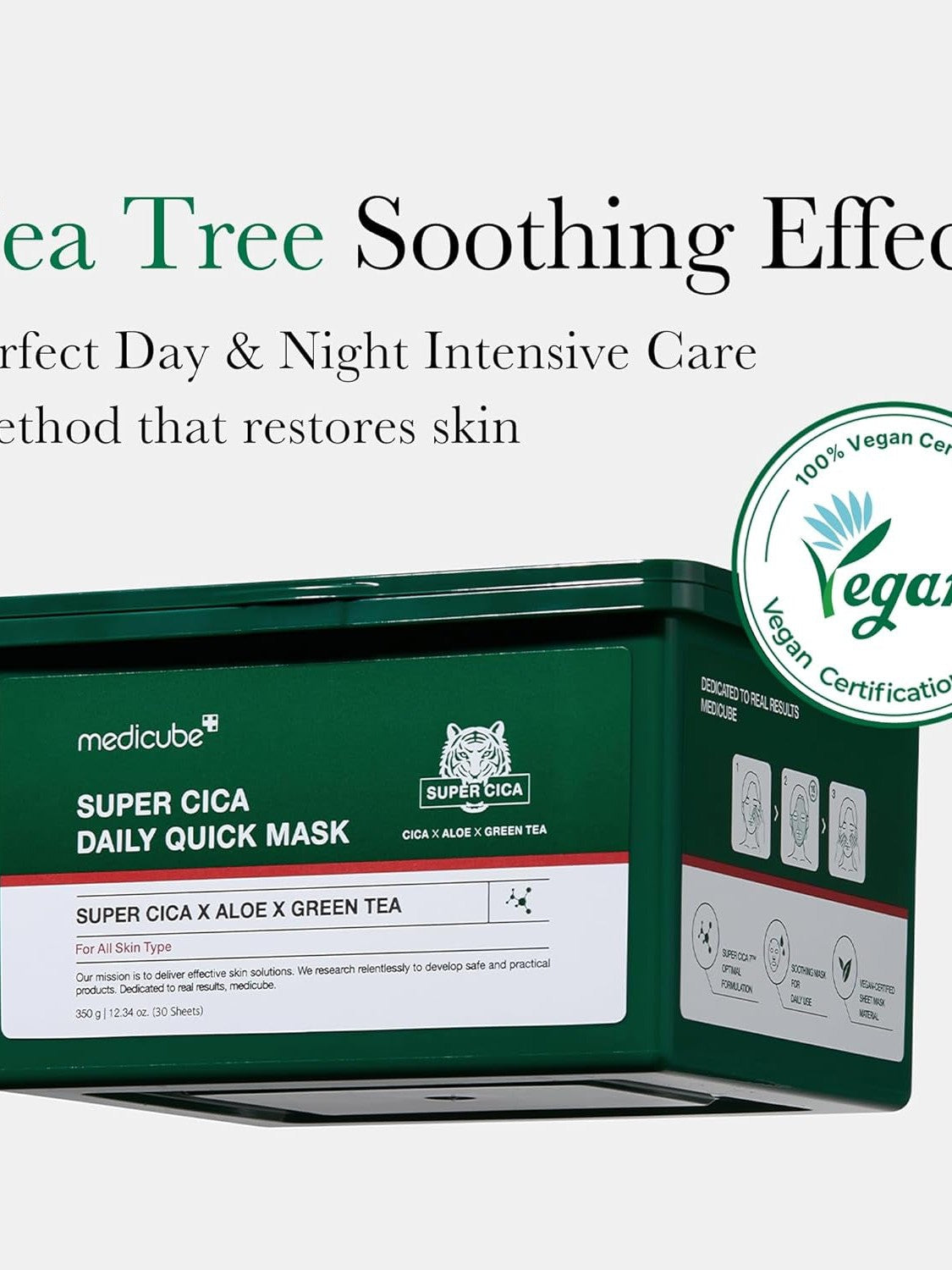 Medicube Super Cica Daily Quick Masks - Song of Skin