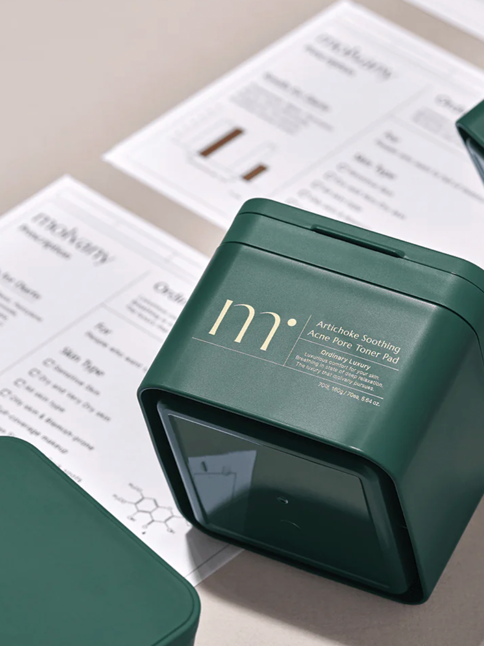 Molvany Artichoke Soothing Acne Pore Toner Pad - Song of Skin