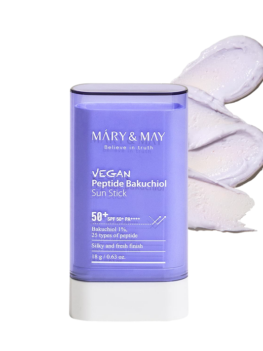 Mary & May Vegan Peptide Bakuchiol Sun Stick SPF50+ PA++++