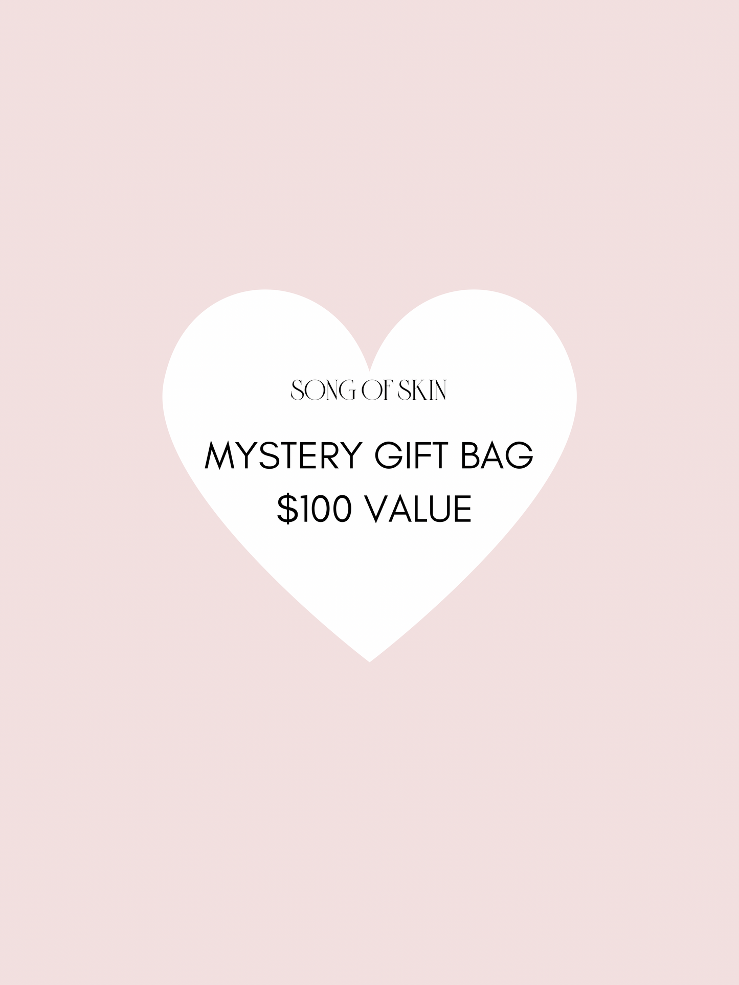 Mystery Gift Bag with orders of $450+ after discounts - Song of Skin