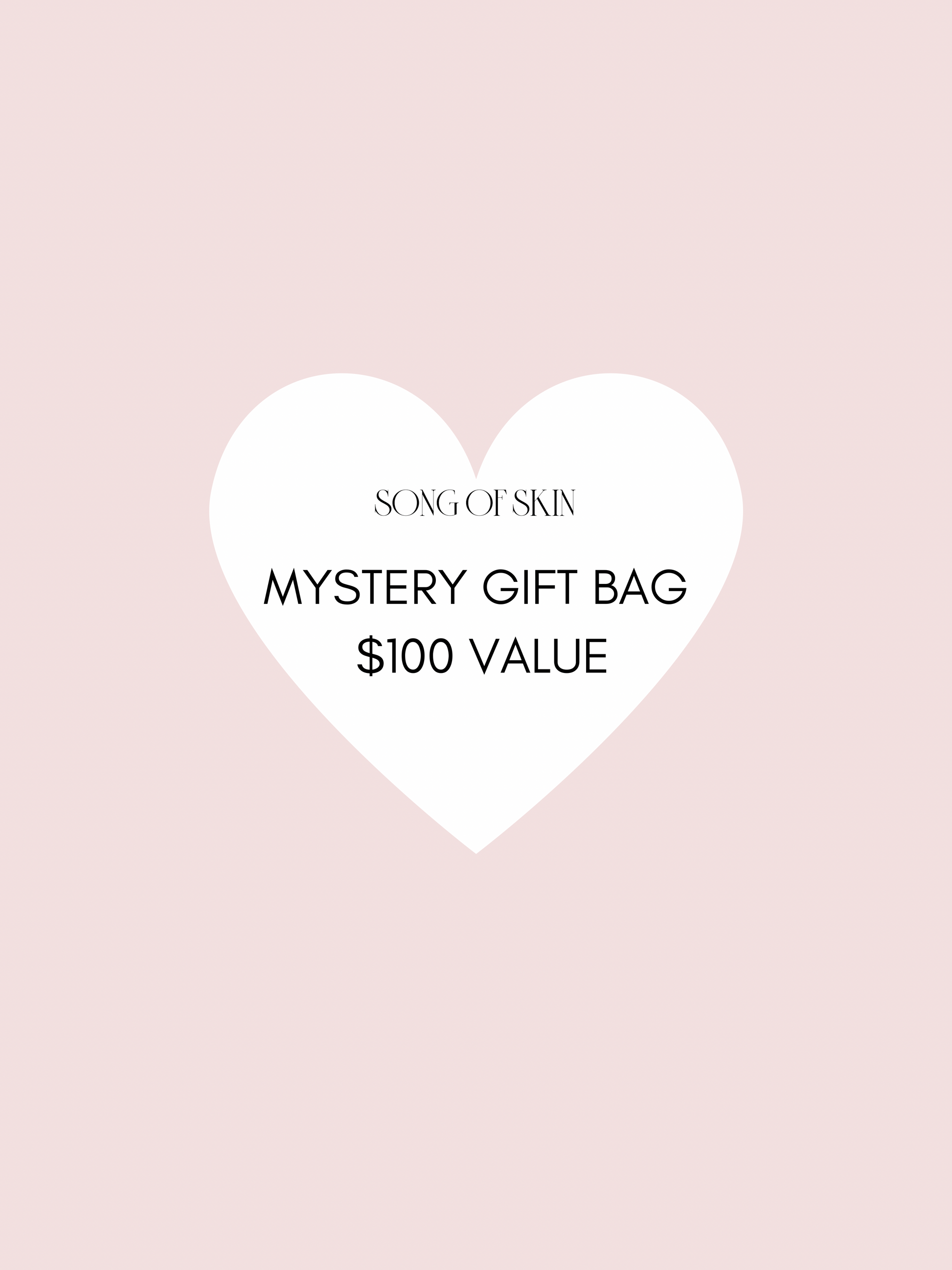 Mystery Gift Bag with orders of $450+ after discounts - Song of Skin