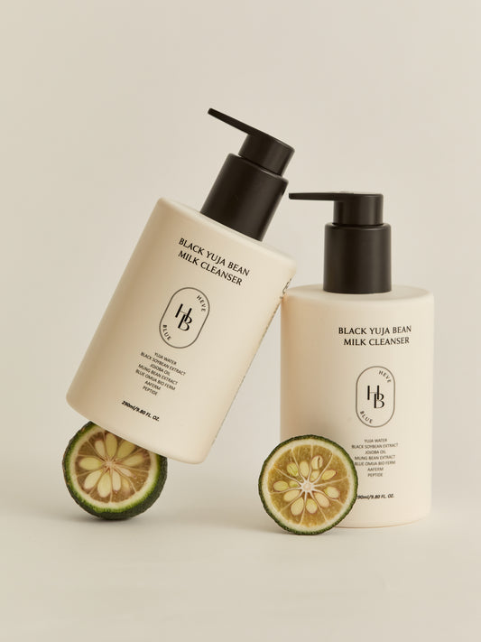 **BLACK FRIDAY DEAL** HEVEBLUE Black Yuja Bean Milk Cleanser - Song of Skin