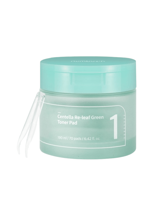 Numbuzin No.1 Centella Re-Leaf Green Toner Pad - Song of Skin