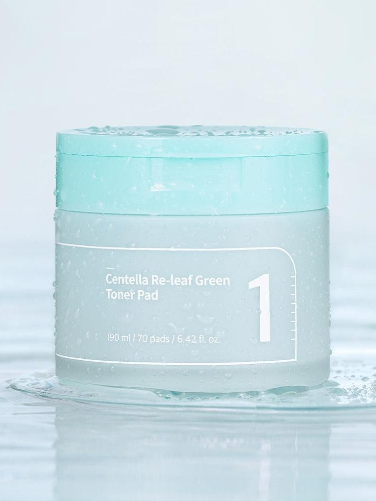 Numbuzin No.1 Centella Re-Leaf Green Toner Pad - Song of Skin
