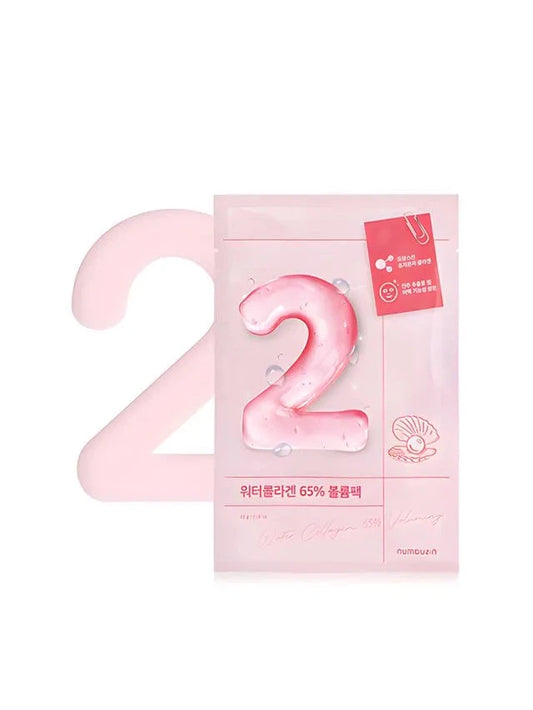 Numbuzin No.2 Water Collagen 65% Voluming Sheet Mask - Song of Skin