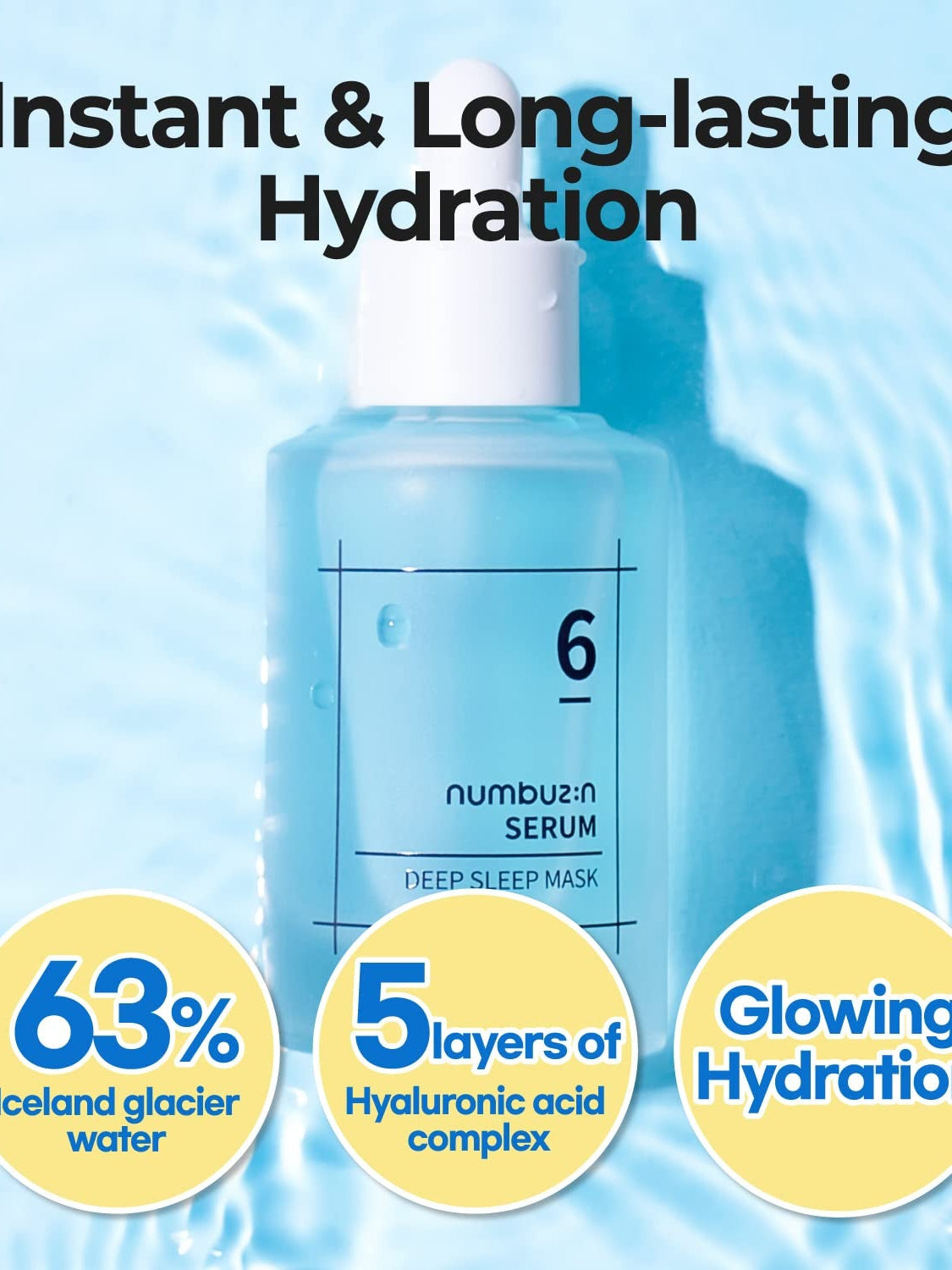 Numbuzin No. 6 Deep Sleep Mask Serum | Song of Skin