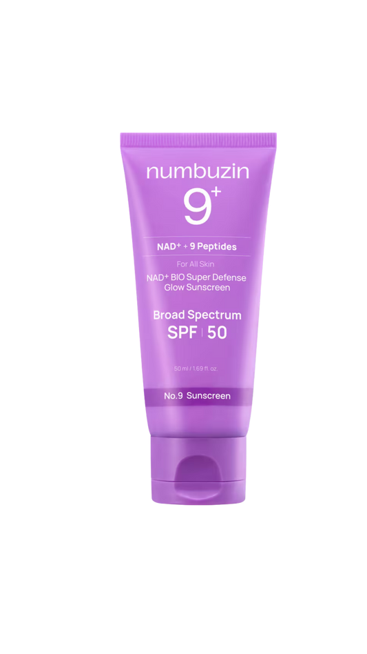 numbuzin No.9 NAD+BIO Super Defense Glow Sunscreen SPF 50