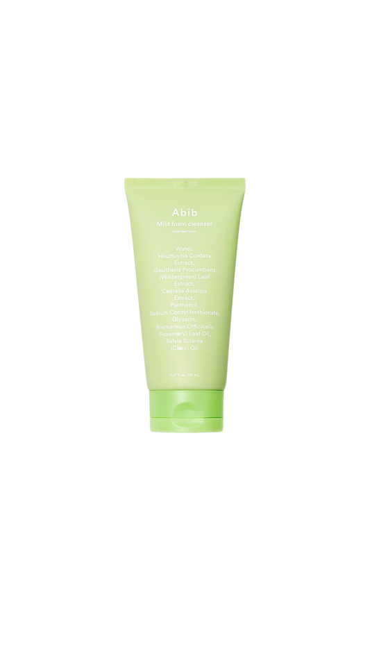 Abib Mild Foam Cleanser