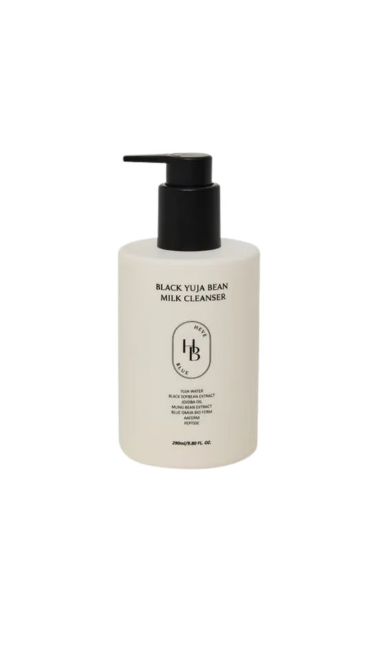 HEVEBLUE Black Yuja Bean Milk Cleanser