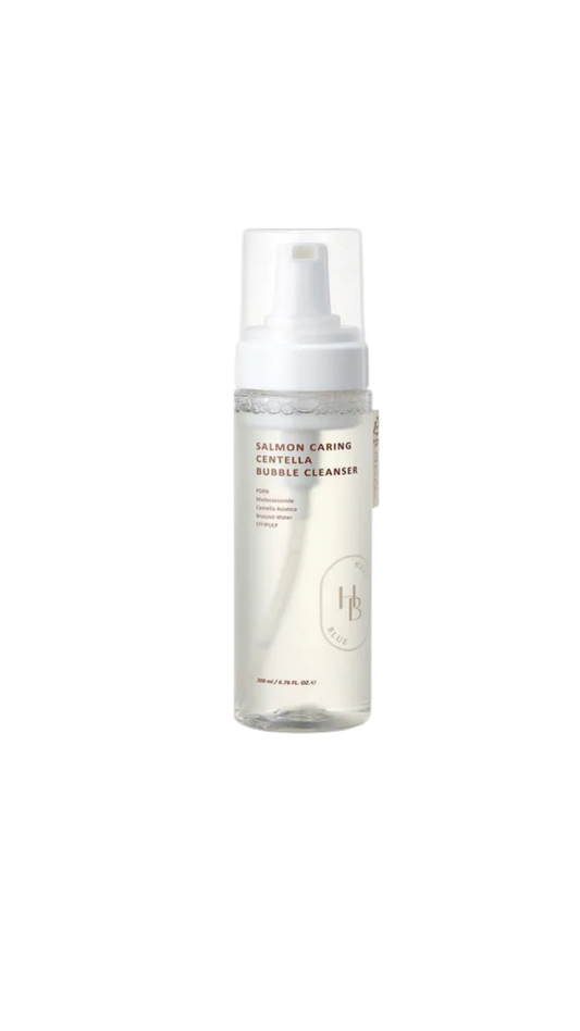 HEVEBLUE Salmon Caring Centella Bubble Cleanser