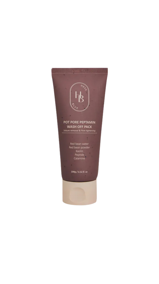 Heveblue Pot Pore Peptamin Wash Off Pack