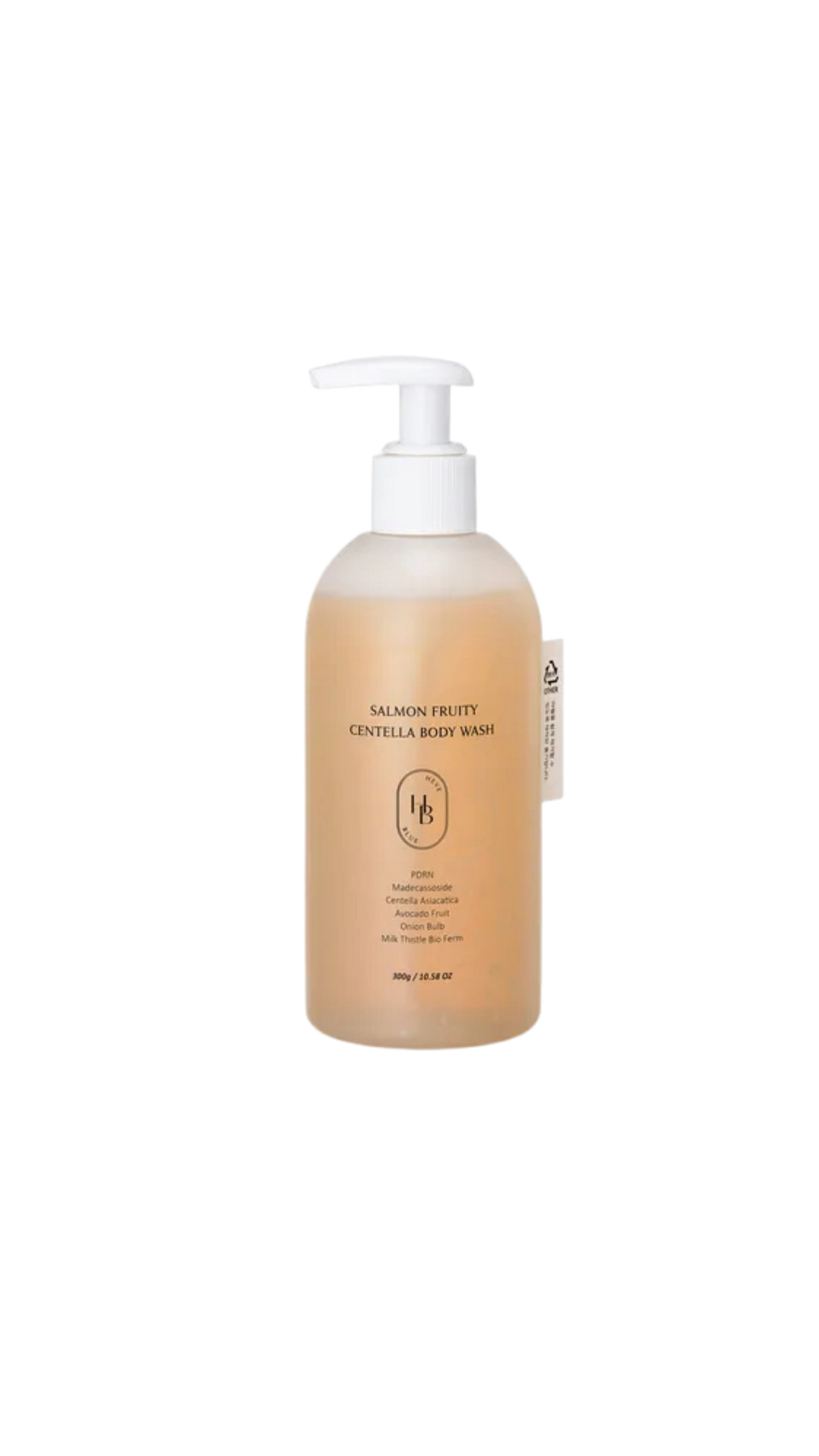 HEVEBLUE Salmon Fruity Centella Body Wash
