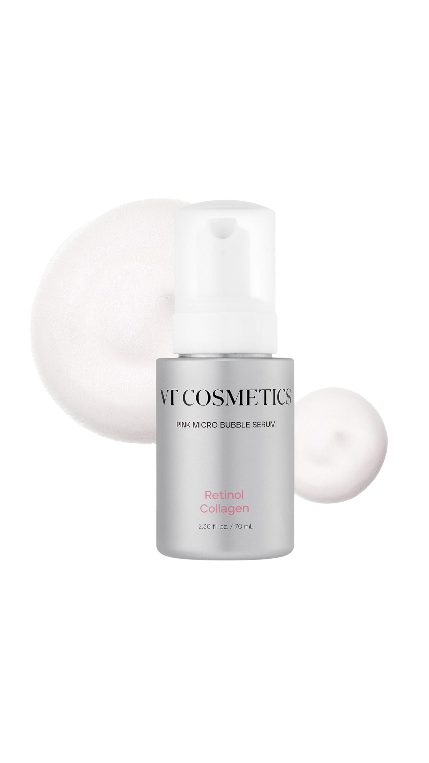 VT Retinol Collagen Pink Micro Bubble Serum