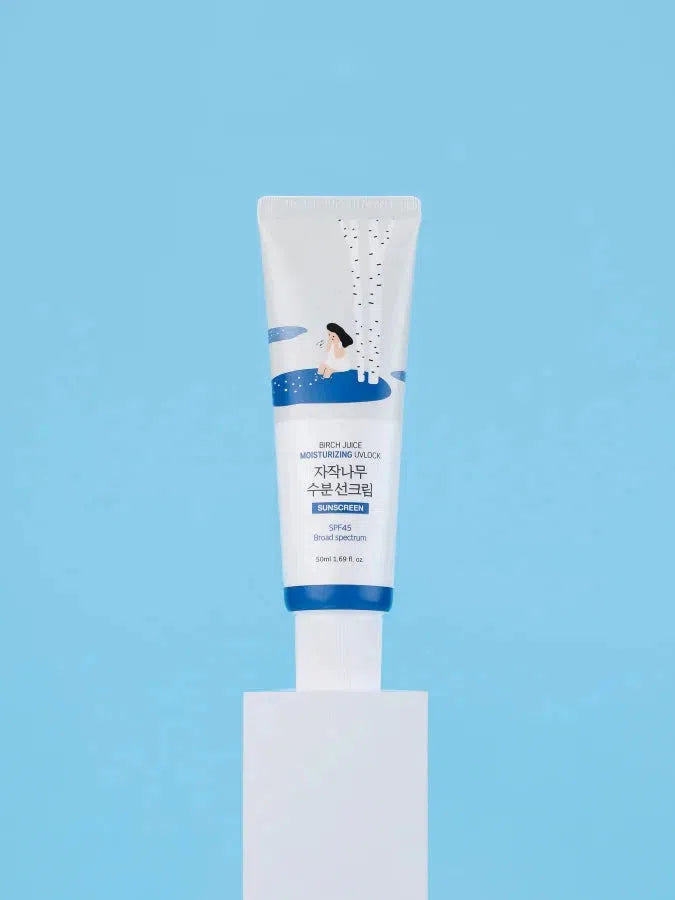 ROUND LAB Birch Juice Moisturizing UVLOCK SPF 45+ Broad Spectrum - Song of Skin
