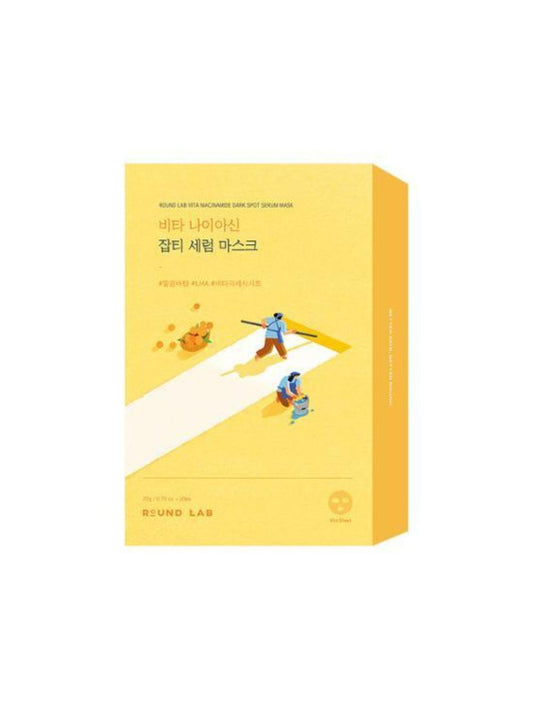 ROUND LAB Vita Niacinamide Dark Spot Serum Mask - Song of Skin