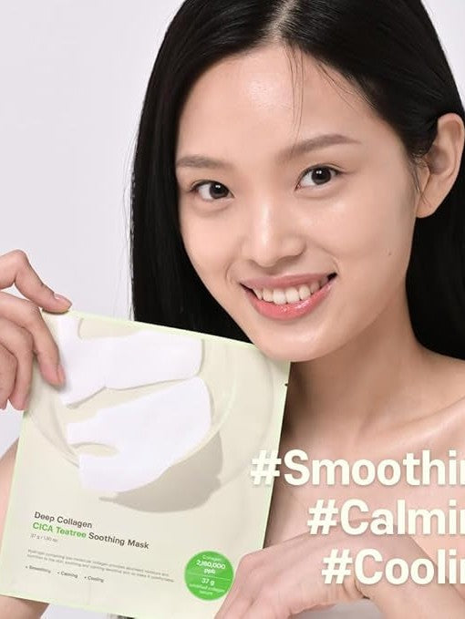 SUNGBOON EDITOR Deep Collagen Cica Tea Tree Soothing Mask - Song of Skin