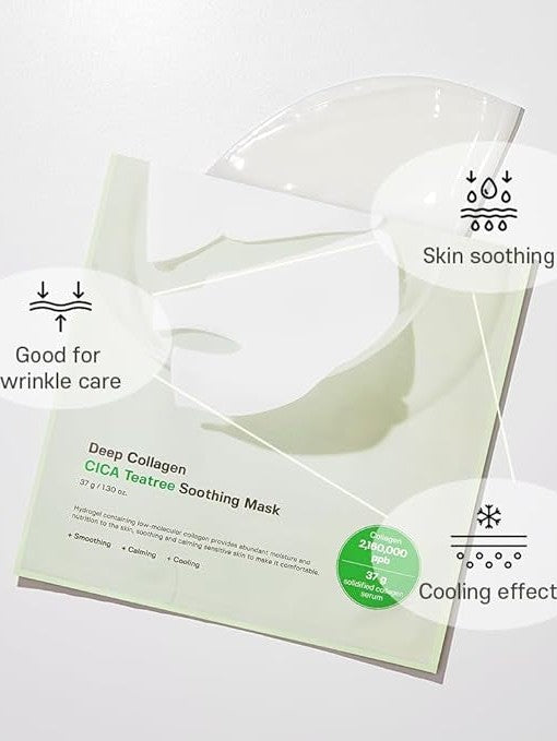 SUNGBOON EDITOR Deep Collagen Cica Tea Tree Soothing Mask - Song of Skin