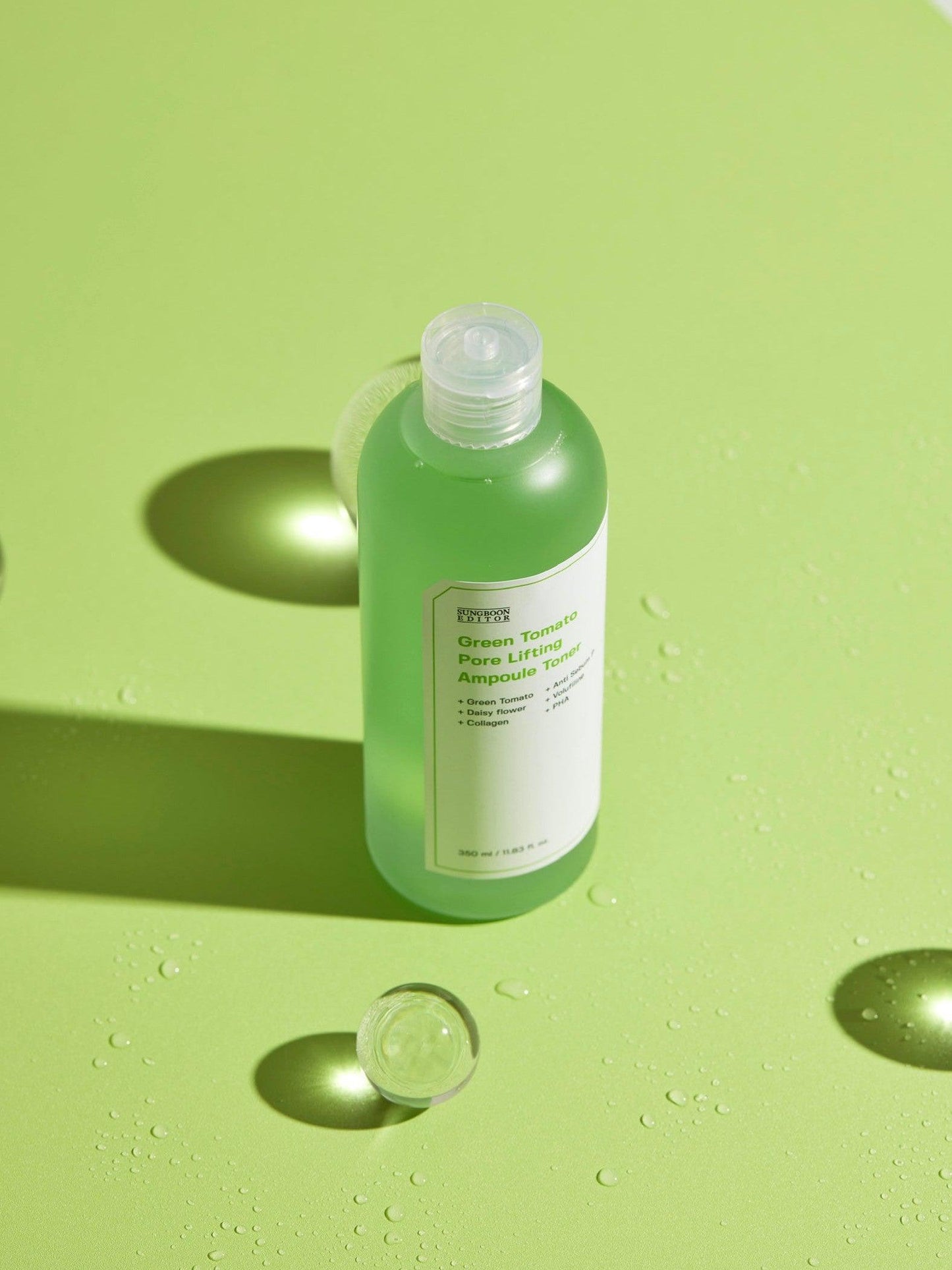 SUNGBOON EDITOR Green Tomato Pore Lifting Ampoule Toner - Song of Skin