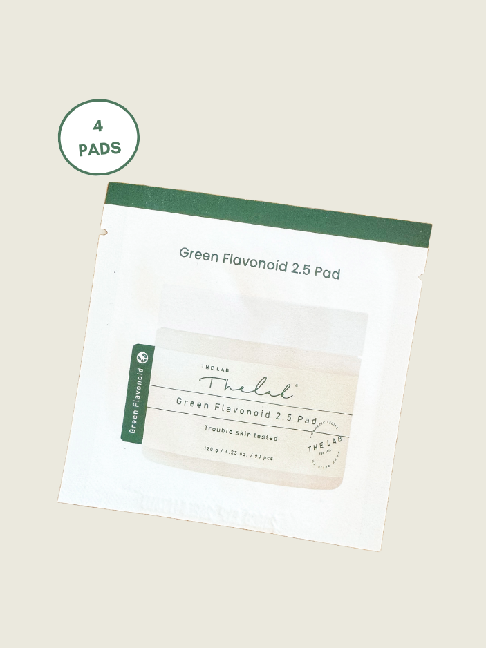The LAB by Blanc Doux Green Flavonoid 2.5 Pad (4pcs) MINI - Song of Skin