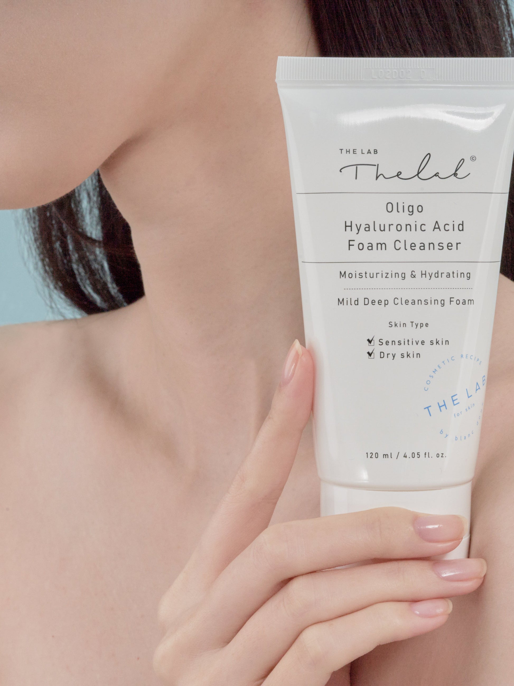 The LAB by Blanc Doux Oligo Hyaluronic Acid Foam Cleanser - Song of Skin