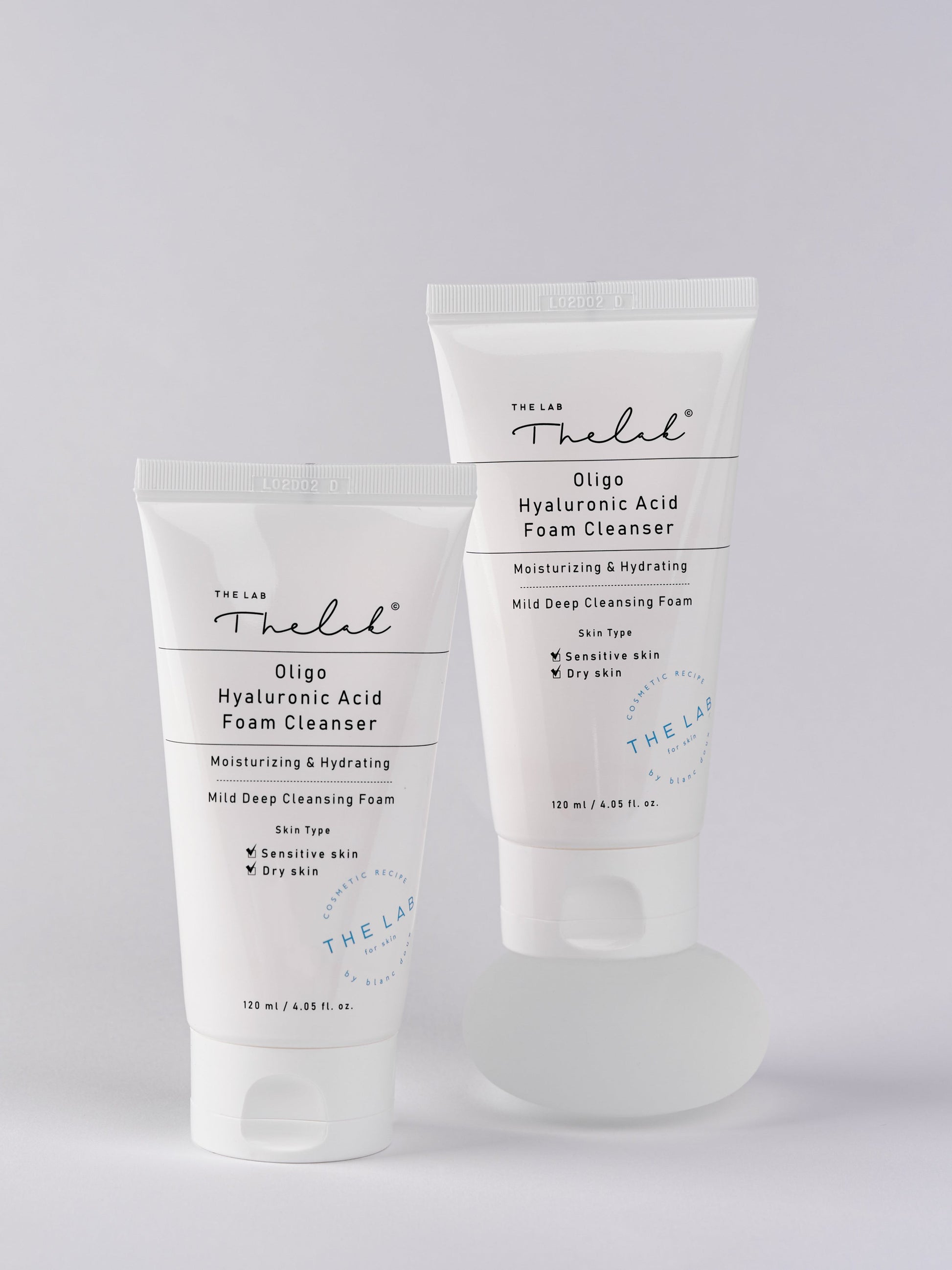 The LAB by Blanc Doux Oligo Hyaluronic Acid Foam Cleanser - Song of Skin